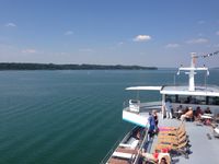 Auf dem Schiff am Starnberger See